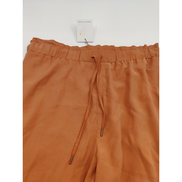 Gibson‎ & Latimer XL Ginger Brown Elastic Waist Drawstring Casual Pants NWT - Picture 7 of 15